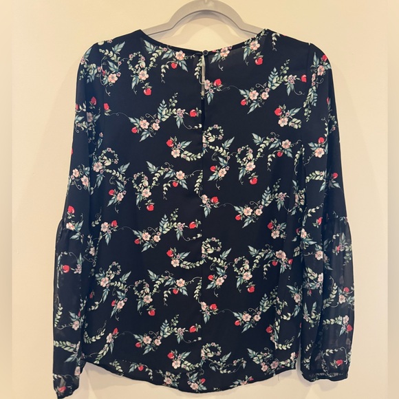 Disney Sparkly Apple Long Sleeve Blouse - Picture 5 of 7